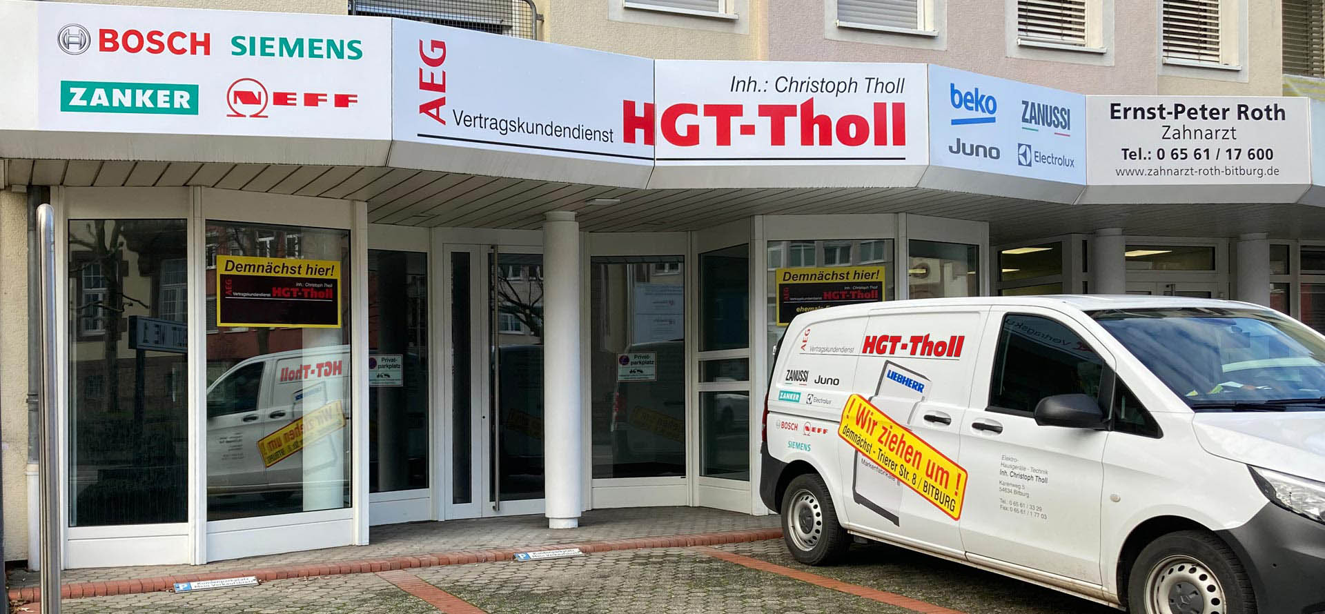 Haushaltsgeräte und Elektrogeräte von Ihrem Fachhändler HGT Tholl - Elektro, Hausgeräte und Technik